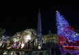 Nativity Scene and Christmas Tree in St Peter's Square (ANSA)