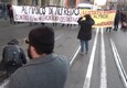 Cospito, a Roma il corteo degli anarchici contro il 41-bis (ANSA)