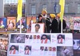 Manifestazione a Bruxelles contro la discriminazione dei Sikh in India (ANSA)