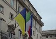 Zelensky a Roma, il presidente ucraino a Palazzo Chigi © ANSA