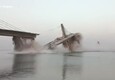 India, crolla nuovamente un ponte in costruzione sul Gange (ANSA)