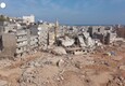 Libia, Derna distrutta dall'alluvione: la citta' vista dall'alto (ANSA)