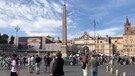 Roma-Betis, tifosi spagnoli nella capitale: montagne di rifiuti a Piazza del Popolo (ANSA)