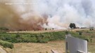 Maxi incendio a Roma, 15 persone intossicate (ANSA)