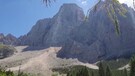 Frana di rocce sul Monte Pelmo, la testimonianza di una camperista(ANSA)