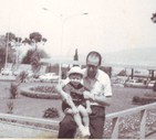 Giuseppe Vuolo: 'Al mio grande papà'. Le terme stabiesi a Castellammare - luglio 1969 © ANSA