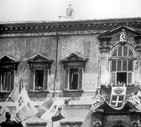 La campagna elettorale - Re Umberto II si affaccia al balcone del Quirinale nel suo primo giorno di re © ANSA