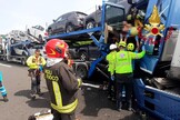 Incidente tra camion e auto in A1, 2 morti e un ferito