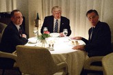 Donald Trump,Mitt Romney,Reince Priebus (ANSA)