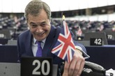 Brexit: Farage attacca a Strasburgo, 'siete mafiosi' (ANSA)