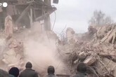 Ucraina, devastazione dopo i bombardamenti nella regione di Sumy