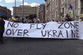Ucraina, la manifestazione organizzata a Roma dalla comunita': 'Si' alla no-fly zone'