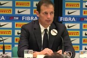 Allegri: 'Nel secondo tempo l'Inter non e' mai ripartita'