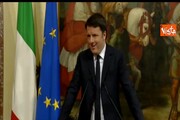 Banche, Renzi: 'Favorevoli ad una commissione di inchiesta'