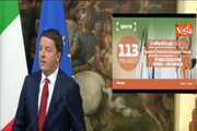 Renzi: sulla sanità le polemiche stanno a zero