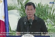Duterte choc: vorrei uccidere 3 mln tossicodipendenti