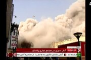 Crolla edificio in fiamme a Teheran, 30 pompieri uccisi