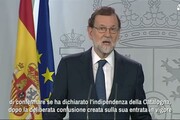 'Puigdemont chiarisca se ha dichiarato indipendenza'