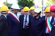 Ischia, Silvio Berlusconi visita la zona rossa di Casamicciola