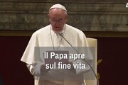 Il Papa apre sul fine vita