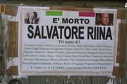 Manifesto funebre su Riina, l'annuncio e' di Falcone e Borsellino