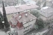 A Bolzano arriva la prima neve
