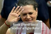 Sonia Ghandi lascia scettro al figlio Rahul