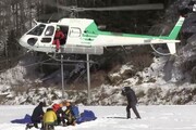Quattro morti per cascata ghiaccio, le operazioni di soccorso