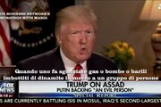 Trump: 'Assad e' un animale'