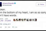 Manchester, il dolore di Ariana Grande su Twitter