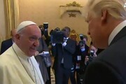 L'incontro tra il presidente Trump e il Papa