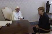Angela Merkel in udienza dal Papa