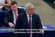 Juncker e Tajani fanno scintille