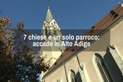 Il giro delle 7 chiese del parroco da record