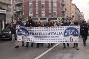 Fratelli d'Italia in piazza: proteste contro Giorgia Meloni