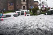 A Napoli strade gelate