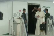 Papa Francesco parte per la Svizzera