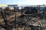 Incendio in baraccopoli San Ferdinando, un morto