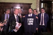 Legittima difesa, Salvini: Un gran giorno per italiani