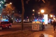 Vienna, la polizia schierata vicino al luogo degli attentati