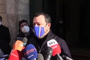 Salvini: 'Conte? Scomparso. E' impegnato a litigare con Renzi...'