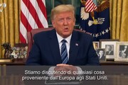 Coronavirus, Trump sospende i voli negli Usa dall'Europa per 30 giorni