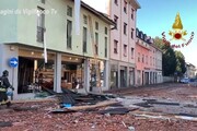 Bergamo, esplode una palazzina a Seriate: un morto