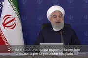 Coronavirus, Rouhani agli Usa: 'Non hanno imparato la lezione'