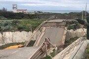Crolla ponte nel Sulcis, illese due persone
