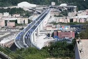 Collaudo ponte Genova: sull'impalcato sfilano 56 autoarticolati