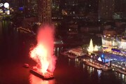Bangkok festeggia l'arrivo del 2022 con fuochi d'artificio 'ecologici'