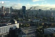 Ucraina, colonne di fumo si alzano su Kiev dopo i bombardamenti
