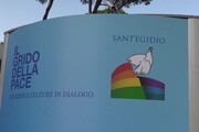 Sant'Egidio, i ministri arrivano all'evento 'Il grido della Pace' a Roma