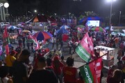 Elezioni Brasile, i sostenitori di Lula in piazza per seguire lo spoglio